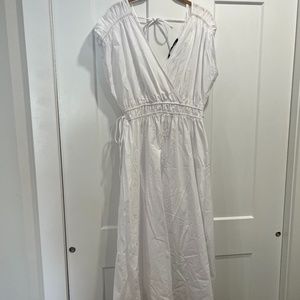 Zara Maxi White Dress | Size M